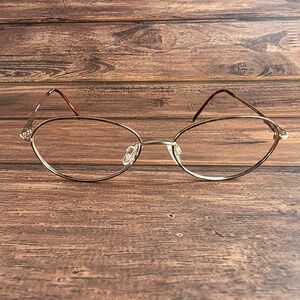 Tura Women's Sunglasses Gold‎ Oval 55mm Frame Japan Mod 821 TOR FRAMES ONLY